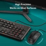Zebronics Zeb Comfort Plus Wired Mouse – Black - Image 2