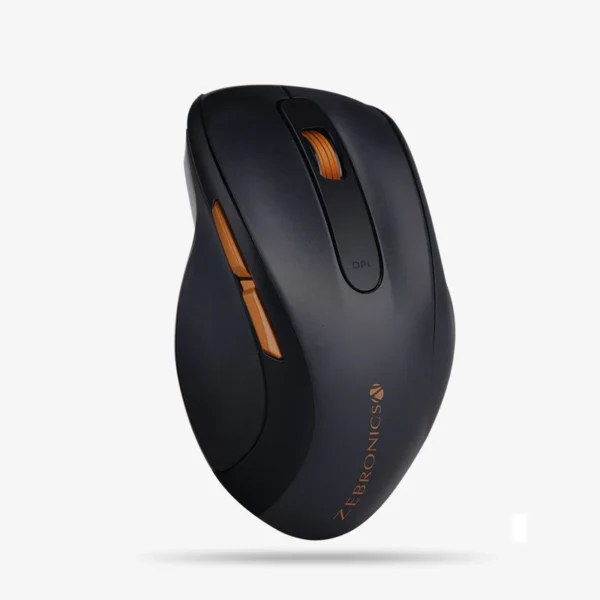 Zebronics Curve Wireless Mouse – Black