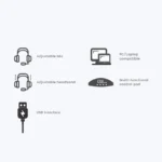 ZEBRONICS Zeb-Supreme USB Wired Headset with Mic – Black Edition - Image 5