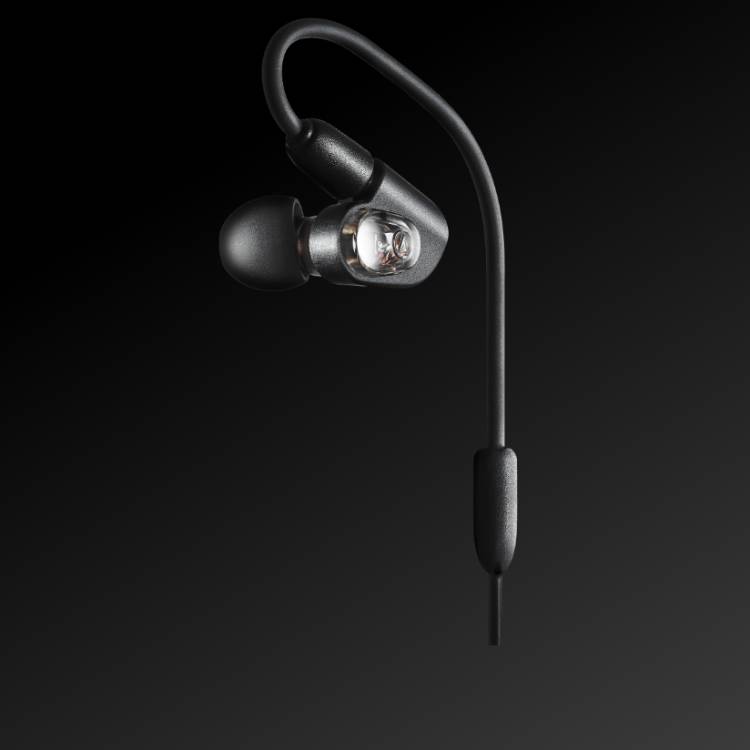 Audio Technica ATH-E50 Wired in Ear Headphone (Black)