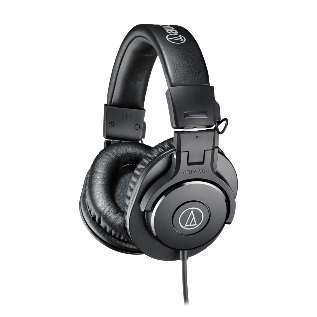 Audio-Technica ATH-M30X On-Ear Stereo Headphone (Black)