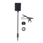 Audio Technica ATR3350XiS Omnidirectional Condenser Lavalier Microphone for Smartphones
