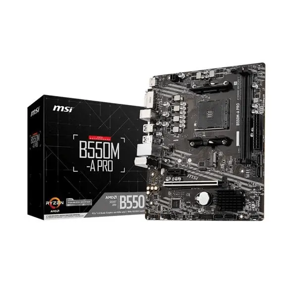 MSI B550M-A PRO AMD AM4 mATX Motherboard