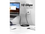 Ugreen NW106 Cat 7 U/Ftp Lan Cable Flat Design 2M (Black)-11261 - Image 5