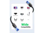 Ugreen NW153 Cat8 Shielded Round Braided Cable Modular Plugs 2M-80431 - Image 6