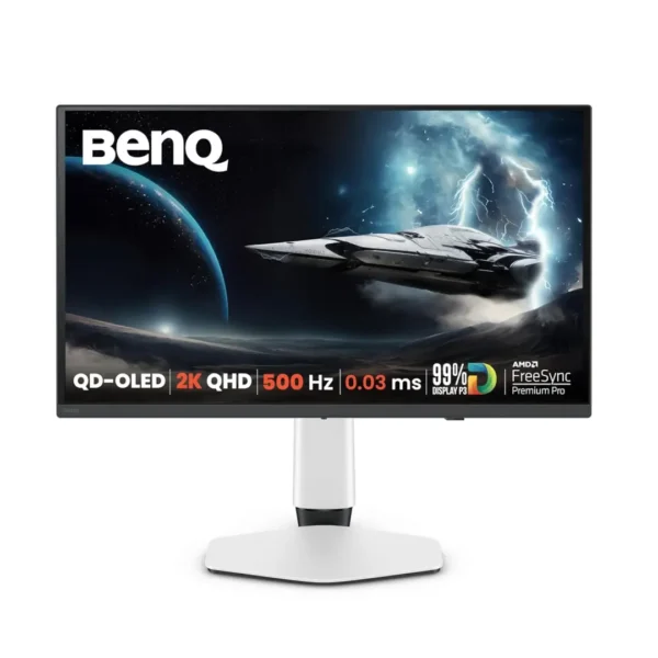 BenQ EX271QZ 27 Inch 2K QHD 500Hz 3rd Gen QD-OLED Gaming Monitor