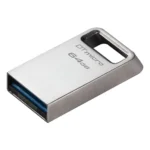 Kingston 64GB Data Traveler Micro USB 3.2 Flash Drive – Silver - Image 3