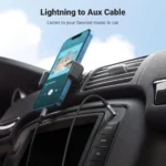 Ugreen US315 Lightning To 3.5Mm Aux Cable Aluminum Shell With Braided 1M (Black)-70509 - Image 5