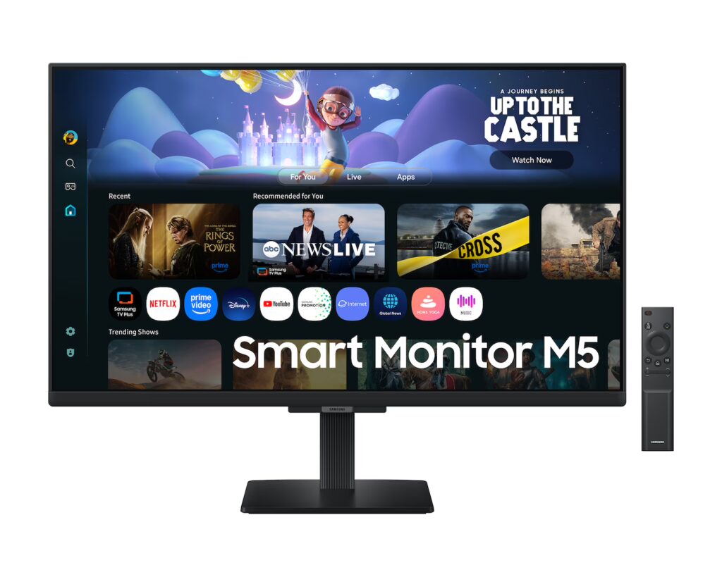 Samsung M5 27 Inch Full HD Smart Monitor (LS27FM500EWXXL)