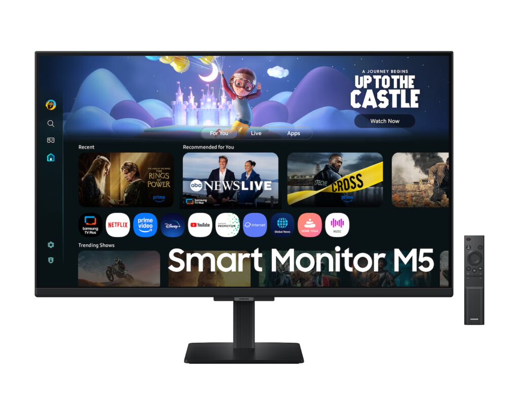 Samsung M5 32 Inch Full HD Smart Monitor 4ms (LS32FM500EWXXL)