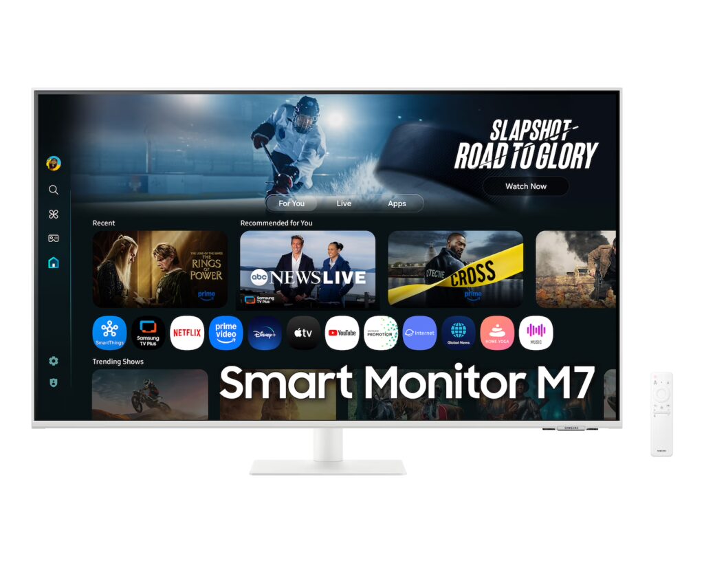 Samsung M7 43 Inch 4K UHD Smart Monitor 60Hz with VA Panel LS43FM701UWXXL
