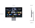 Samsung M9 32 Inch 4K QD-OLED 165Hz Vision AI Smart Monitor with Smart TV Apps – LS32FM900SWXXL - Image 4
