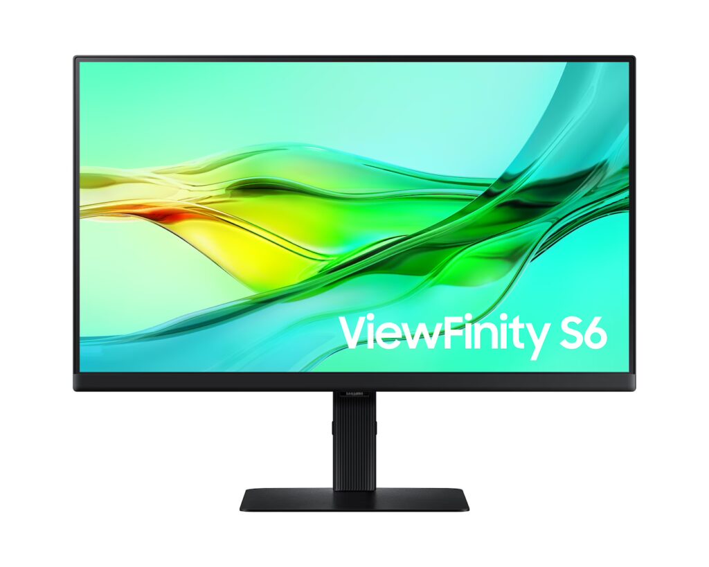 Samsung 27 Inch 2K QHD ViewFinity S6 IPS Monitor 100Hz with USB Type-C