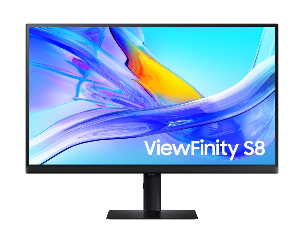 Samsung 27 Inch 4K UHD View Finity S8 Monitor with USB Type-C & LAN Port LS27D804UAWXXL