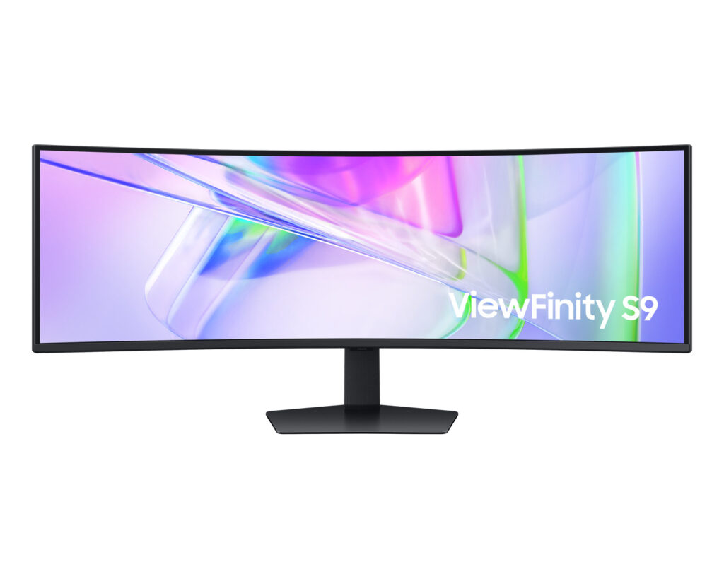 Samsung ViewFinity S9 49 Inch Dual QHD 120Hz Curved HDR400 Monitor with USB-C & KVM – LS49C950UAWXXL