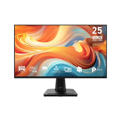 MSI PRO MP251 E14L 25” FHD Business Monitor – IPS Display for Work & Office Use