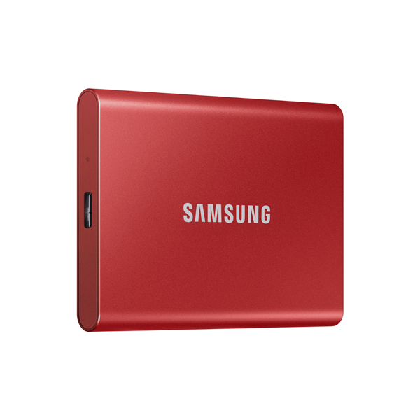 Samsung T7 1TB Portable SSD USB 3.2 External Solid State Drive – Red (MU-PC1T0R/WW)