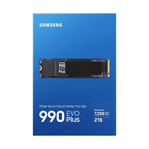 Samsung 990 EVO Plus 2TB M.2 NVMe PCIe Gen5 Internal SSD