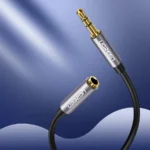 Ugreen AV118 3.5Mm Male To 3.5Mm Female Extension Cable 2M (Black)-10594 - Image 3