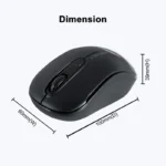 Zebronics Zeb Dash wireless Mouse – Black - Image 2