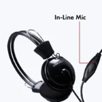 ZEBRONICS Zeb-Pleasant Wired Over-Ear Headphones with Mic – Black Edition - Image 3