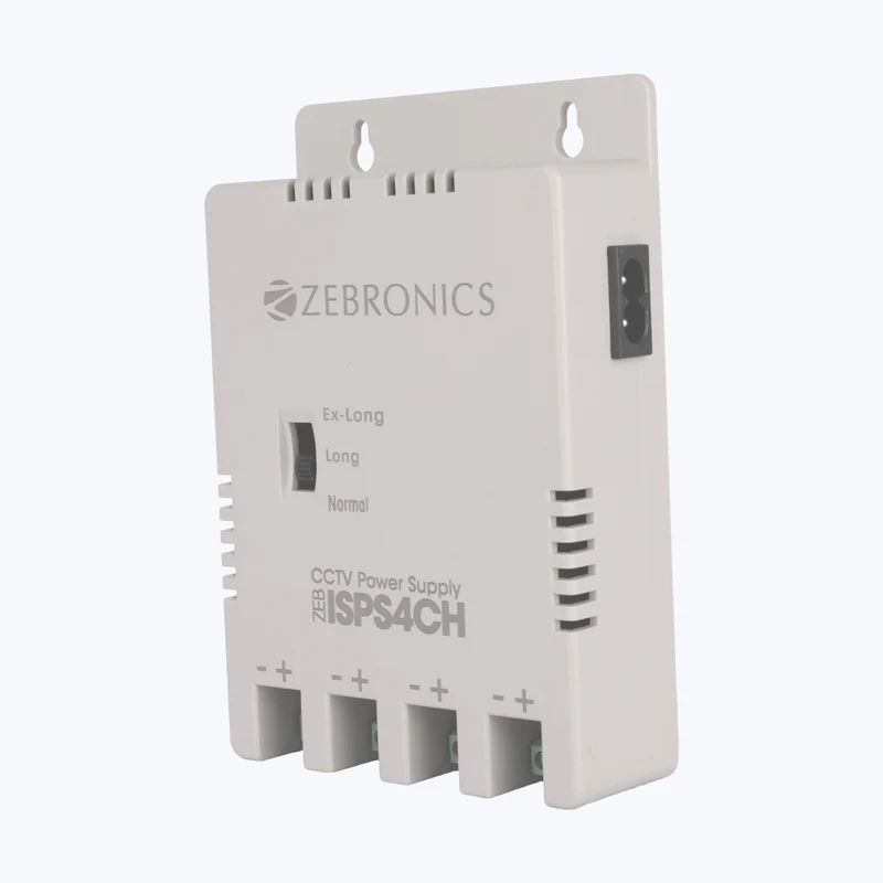 Zebronics 4 Channel SMPS Multi Mode CCTV Power Supply