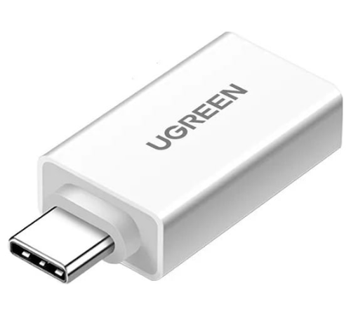 UGREEN US173 USB-C to USB 3.0 A Female Adapter (White)-30155