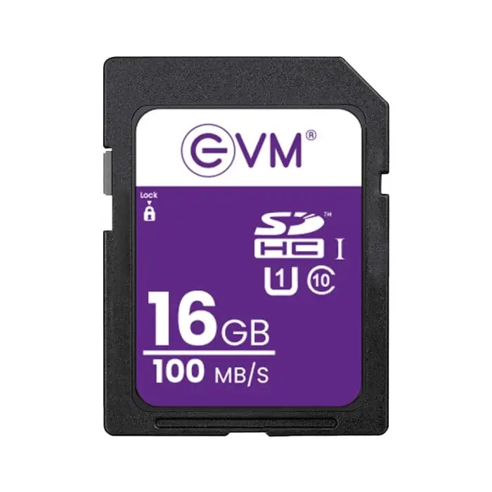 EVM 16GB SD Memory Card for DSLR Camera EVMSD/16GB