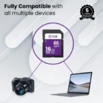 EVM 16GB SD Memory Card for DSLR Camera EVMSD/16GB - Image 2