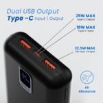 EVM EnNano Pro 20 P0404 20000mAh Power Bank – High-Capacity Fast Charging-BLACK - Image 4