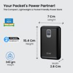 EVM EnNano Pro 20 P0404 20000mAh Power Bank – High-Capacity Fast Charging-BLACK - Image 3