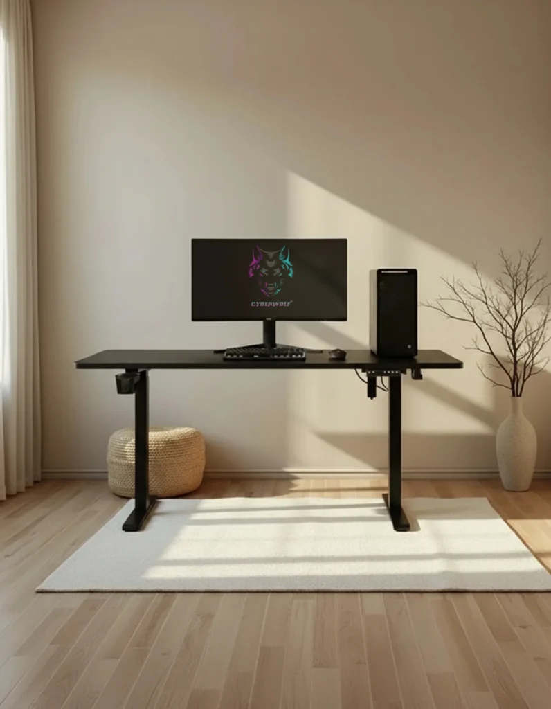 Cyberwolf Battlestation XL Performance Gaming Surface – Black