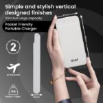 EVM P0109 EnCharge 10000mAh Portable Power Bank for Smartphones & Devices-WHITE - Image 3