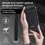 EVM P0109 EnCharge 10000mAh Portable Power Bank for Smartphones & Devices-BLACK - Image 2