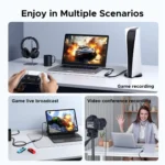 UGREEN 4K HDMI Video Capture Card with USB-A & USB-C – 1080P - Image 4