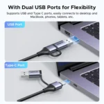 UGREEN 4K HDMI Video Capture Card with USB-A & USB-C – 1080P - Image 2