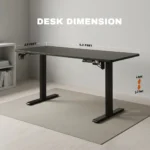 Cyberwolf Battlestation XL Performance Gaming Surface – Black - Image 5