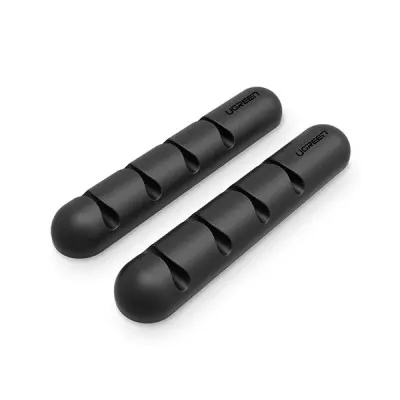 UGREEN LP114 Cable Organizer 2 Pack (Black)-30762