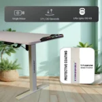 Cyberwolf Battlestation RGB Gaming Surface – XXL White - Image 4