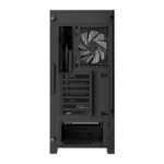 Gamdias Aura GC12 ARGB Panoramic Mid Tower Gaming Cabinet (Black) - Image 3