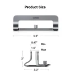 Ugreen LP258 Vertical Laptop Stand-20471 - Image 3