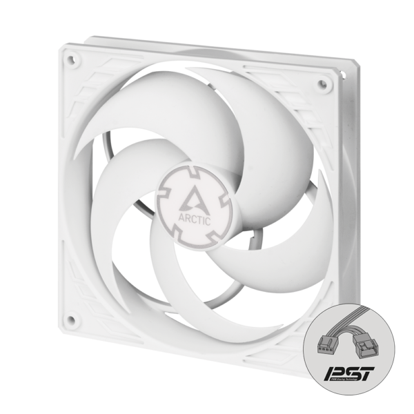 ARCTIC P14 PWM PST White 140mm High Airflow PC Case Fan
