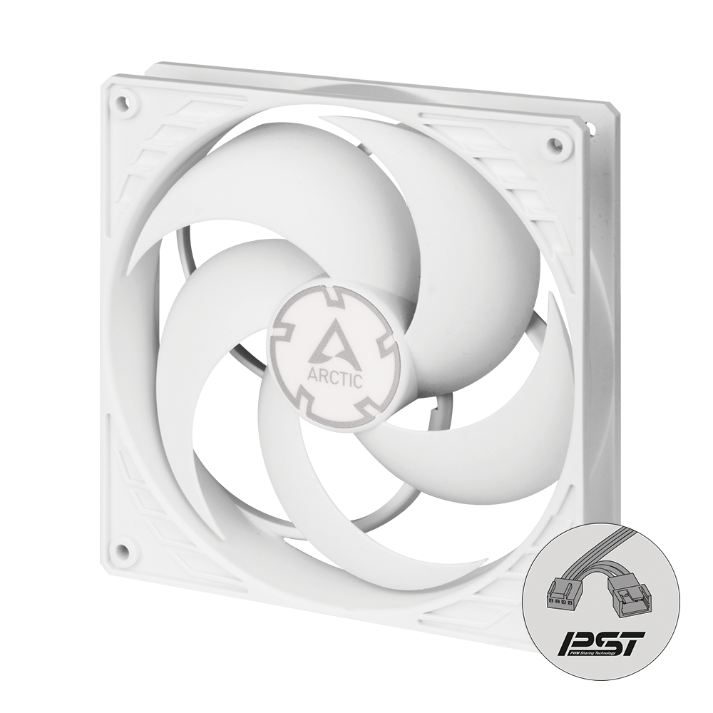 ARCTIC P14 PWM PST White 140mm High Airflow PC Case Fan