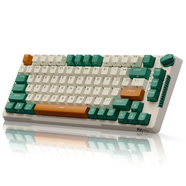 RK ROYAL KLUDGE H81 Timing Machine Sky Hot-Swappable Mechanical Gaming Keyboard - Cyan Switch