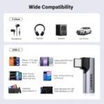 UGREEN CM460 USB-C to 3.5mm Female Adapter-20194 - Image 4