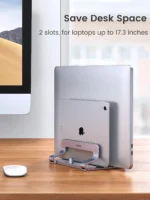Ugreen LP258 Vertical Laptop Stand Dual-slot-60643 - Image 5