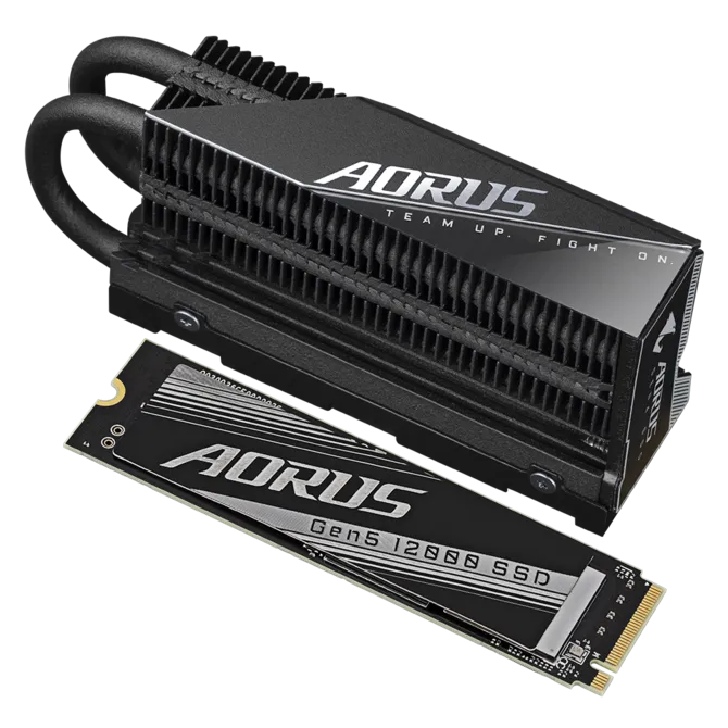 Gigabyte AORUS Gen5 12000 1TB PCIe 5.0 M.2 NVMe SSD (AG512K1TB)