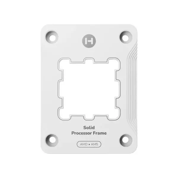 HYTE AM5 CPU Solid Contact Frame for AMD Ryzen Processors – Snow White