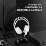 Ant Esports H525 Pro Comfortable Wired Gaming Headset – White - Image 3