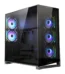ZEBRONICS Shadow Core Mid Tower Gaming Cabinet (Black)